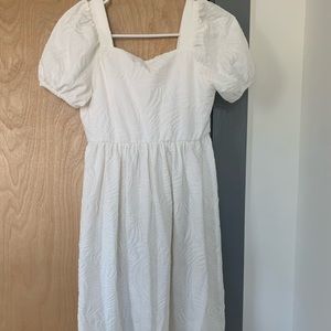 NWT ZARA WHITE DRESS GIRLS 13-14